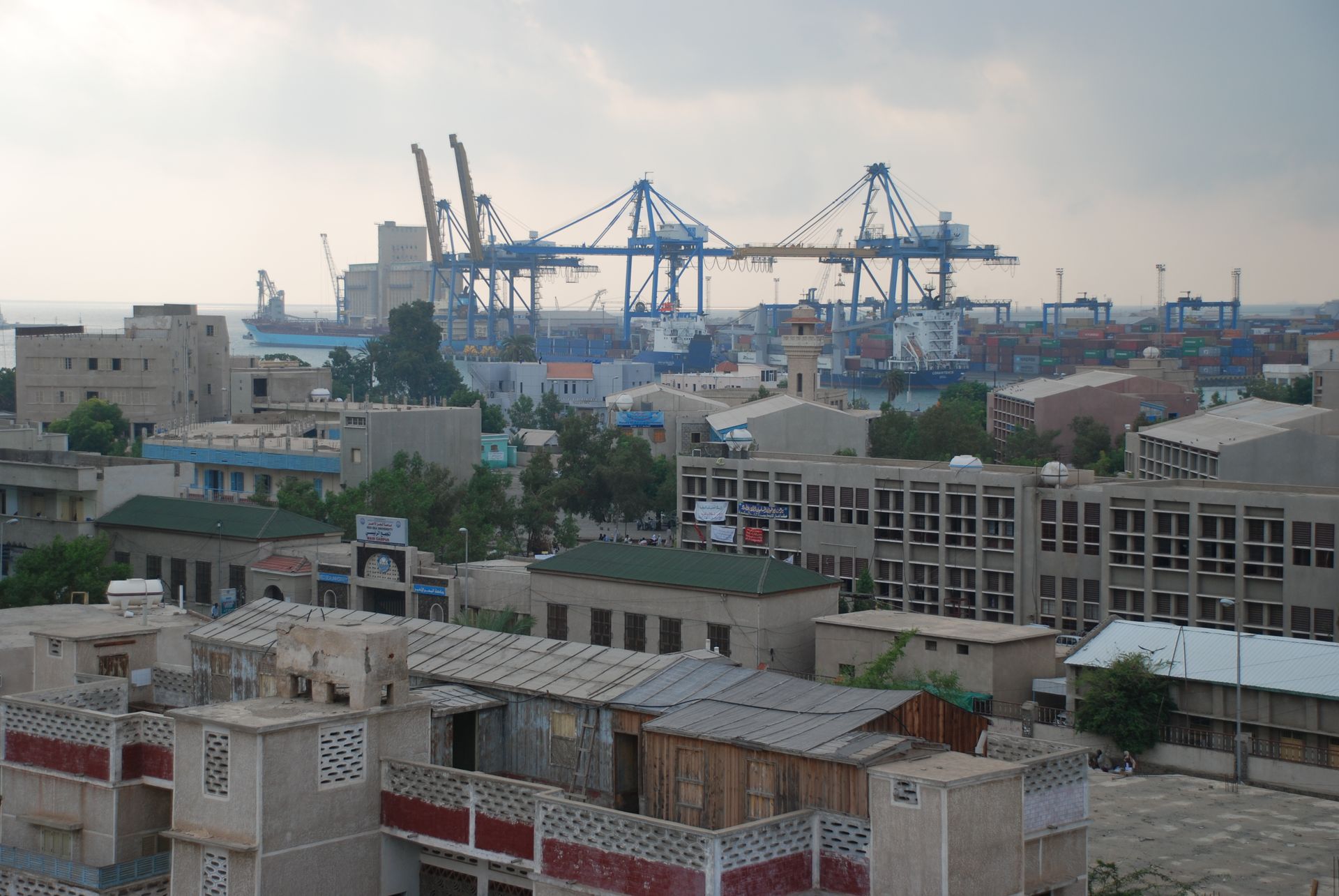 Port Sudan harbour
